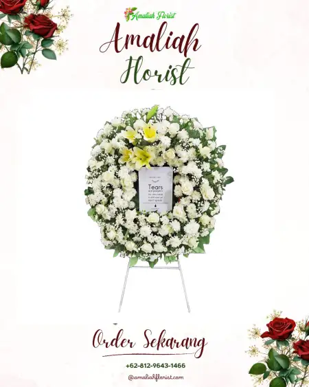 Krans Bunga Duka Kawasan Industri Gobel Cibitung